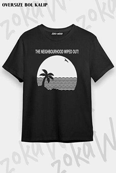 ZOKAWEAR The Neighborhood Wipe Out Printed Unisex Oversize Tshirt