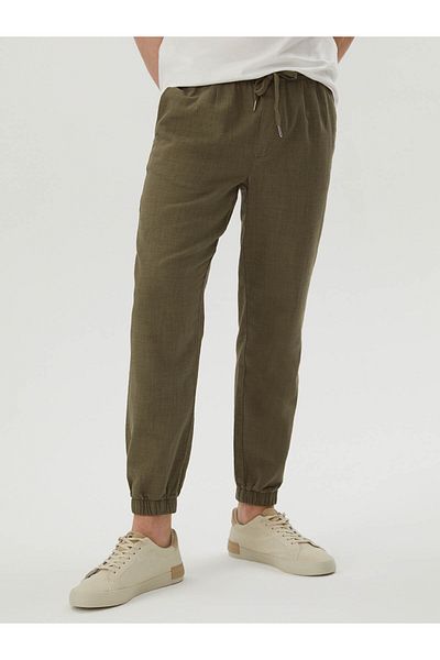 Loft Ανδρικό παντελόνι Regular Fit Khaki Lf2029015