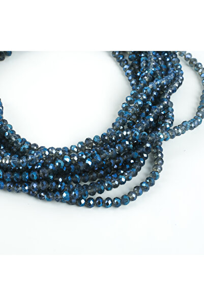 yfhobi 1 Dizi (80-85 Adet) - 6 mm Yassı Kristal Cam Boncuk Dizisi Kaplama Şef...