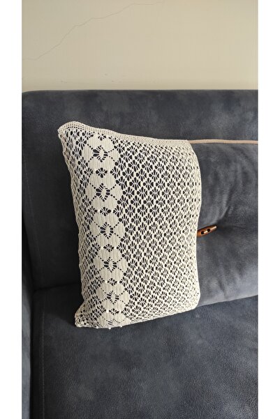 40x25 cm Dantel Dekoratif Kenar Yastık Kılıfı