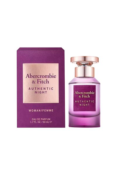 Abercrombie & Fitch عطر Authentic Night Woman من EDP للنساء 100 مل