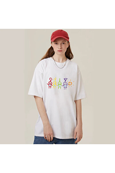 Jose Clothing Μπλουζάκι Unisex Streetwear Series Μαύρο με τύπωμα με λαιμόκοψη oversized κοψίματα