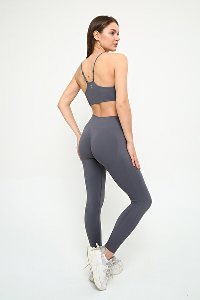 Voga Seamless Toparlayıcı Spor Tayt Takım