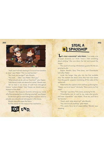 Bloomsbury Publishing Gravity Falls - Dipper and Mabel and Time Pirates' Silver! (Hardcover)