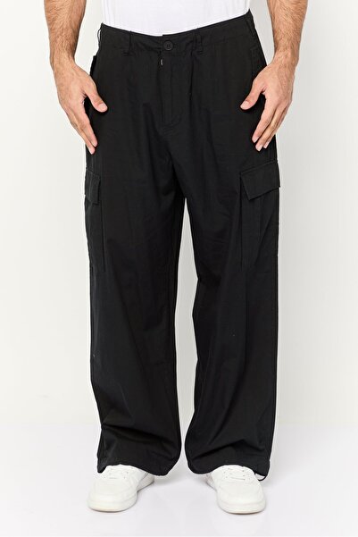 Champion بنطال رجالي مخصص للخارجية، أسود