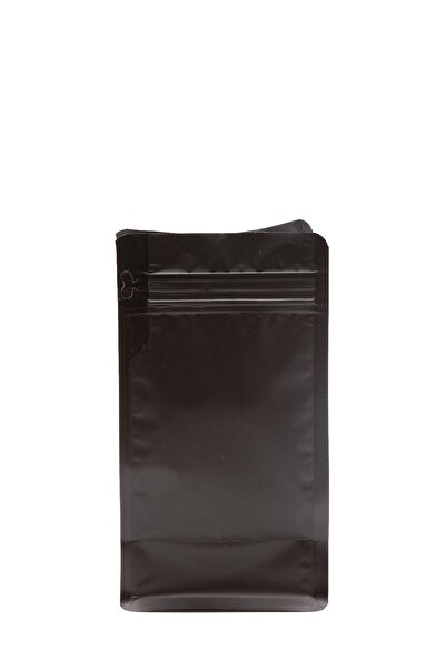 Packtory Flat Bottom Düz Tabanlı Mat Önden Siyah Kilitli Ambalaj 11,5 x 21,5 ...