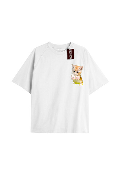 Adrift Tricou oversize unisex - Imprimat activ