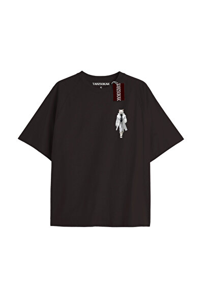 Adrift Unisex Oversize kroj T-shirt - Aktivno Štampano