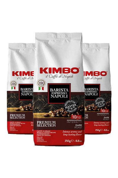 Kimbo Espresso Naples Core Coffee (250 g) (Set of 3)