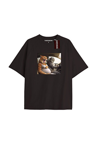 Adrift Tricou oversize unisex - Imprimat Învățați