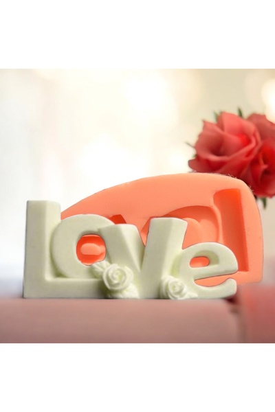 Güllü Love Silikon Kalıbı