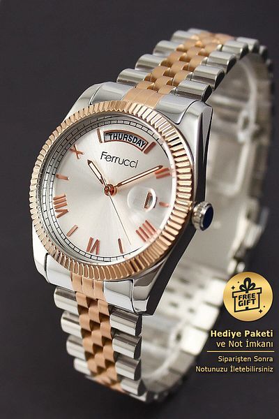 Ferrucci ساعة يد نسائية Fc.13024tm