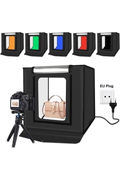 Puluz Akıllı Fotoğraf Stüdyosu Led Işıklı Ürün Çekim Çadırı 40x40cm
