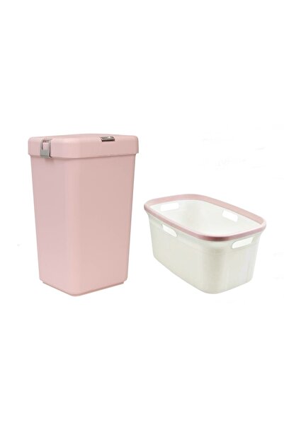 Geseus Motek Μονό καλάθι βρώμικων ρούχων 40 λίτρων + Σετ διπλού καλαθιού ρούχ...