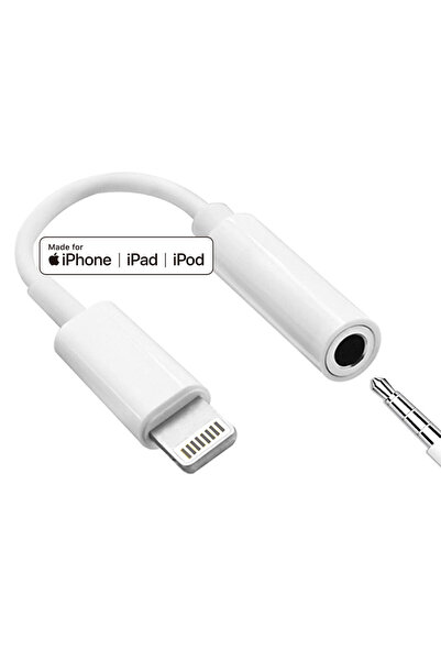 BUKREM STORE محول Lightning إلى مقبس سماعة الرأس 3.5 مم Hifi إلى كابل محول ال...