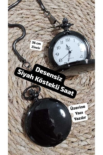 Brality Luxury 36 cm Chain Chain Watch - Black Painting Without Pattern Draw