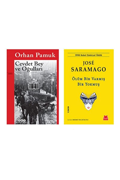 Yapı Kredi Yayınları Cevdet Bey ve Oğulları - Orhan Pamuk - Ölüm Bir Varmış B...