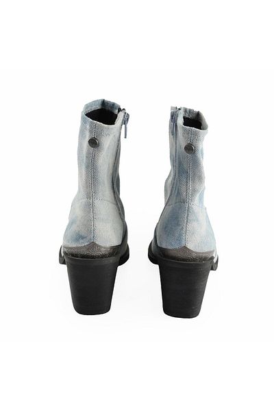 Buffalo West Boot Lo Vegan Denim