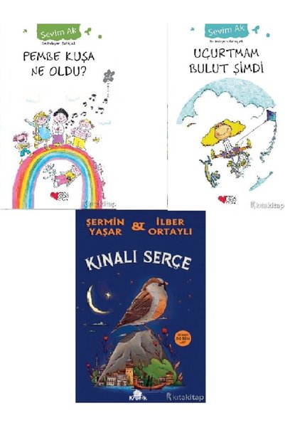 Kronik Kitap Kınalı Serçe  Pembe Kuşa Ne Oldu?Uçurtmam Bulut ŞimdiŞermin Yaşa...