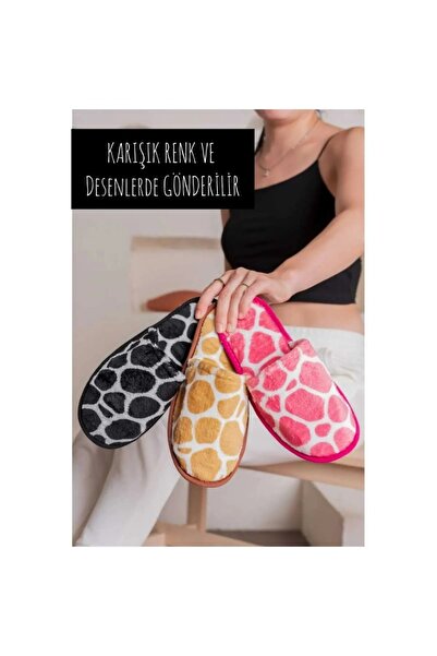 Ems Χειμερινές βελούδινες γυναικείες παντόφλες 3 τεμαχίων - Guest, Dowry and Bundle Slippers