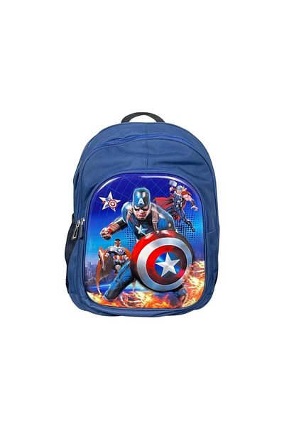 Smart Gate SG-9045  School Backpack 18 Inch CA/SH Dark Blue