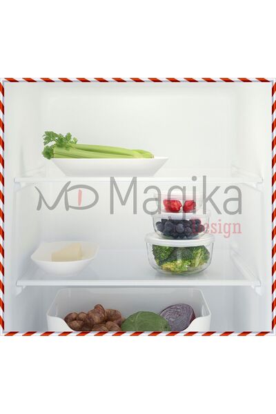 Magika Design Md Bestamma - Set of 3 Glass Storage Container with Round Lid