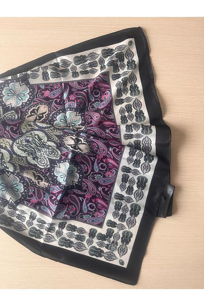 Modakaşmir Silky Soft Ethnic Cotton Shawl with Border