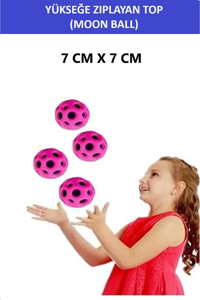ZETCONCEPT 7cm High Fun Moon Ball - Space Ball