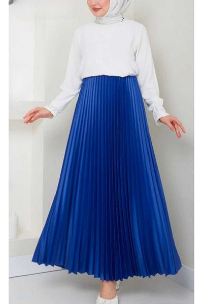 eccmoda fustă hijab cu talie elastică lungă pentru femei