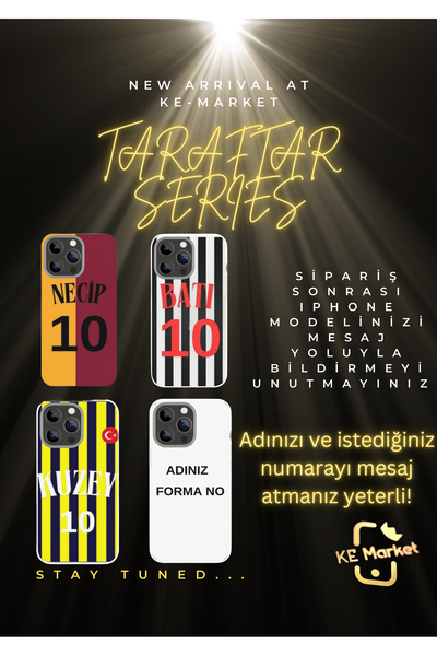 SOFTCASE Taraftar Series Iphone Tüm Modellere Uyumlu Kılıf Iphone 6,7,8,x,11,...