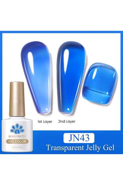 Born Pretty 10ml Jelly Nude Seri Kalıcı Oje JN43 (56347)