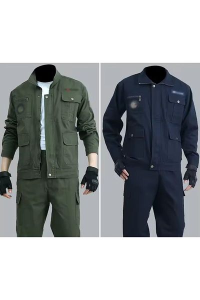 ARDSU Unisex Tactical Clothing Jacket and Pants Set,
