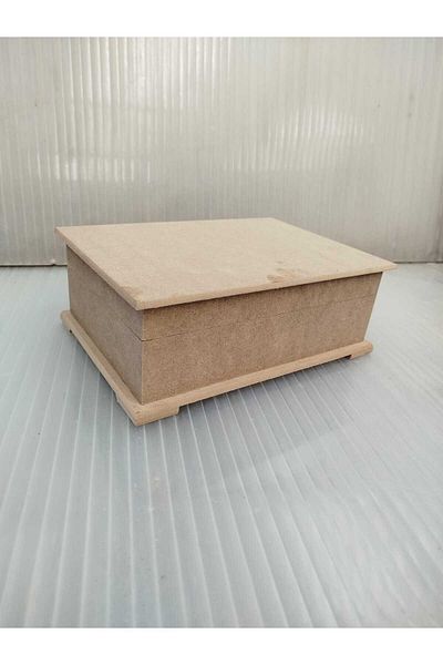 Güllü Ahşap Elevator Box with Mdf Compartments