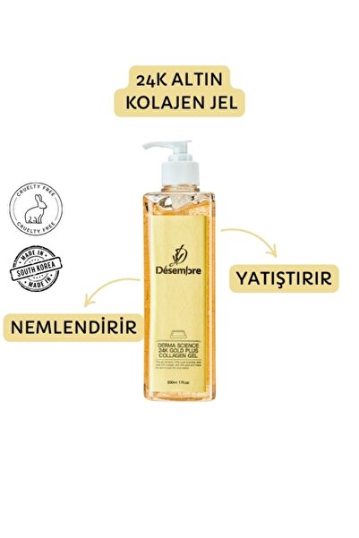 Desembre Derma Science 24K Gold Plus Collagen Gel ( Altın Kollajen Jel)