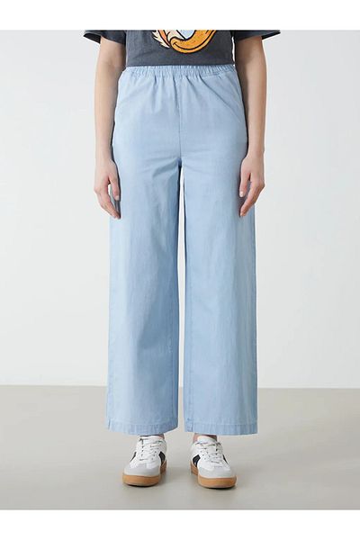 LC Waikiki Pantaloni de jeans pentru femei LCW Modest Wideleg
