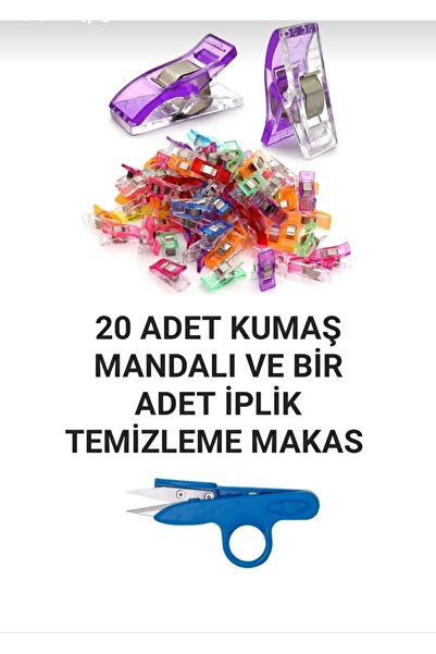 Swart SİNGER PFAFF ZETİNA DİKİŞ MAKİNESİ 20 ADET KUMAŞ SIKIŞTIRMA MANDAL VE İ...