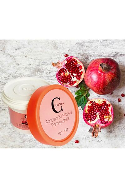 ROSSMANN 100 ml Bucket Clay Mask – Pomegranate