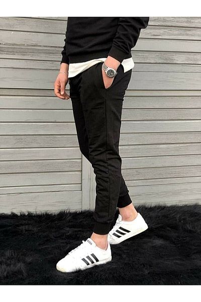 DEEPSENCE Ανδρικά Slim Fit Winter Jogger Sweatpants - Slim Fit