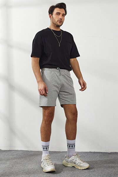 DEEPSENCE Men's Summer Combed Cotton Shorts and Bermuda Capri - Set of 2