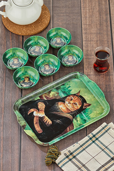 EMBazaar Density Sauce Pots with 6 Lightweight Thin Metal Trays - Snack Bowl / Presenter / Bowl / Plate