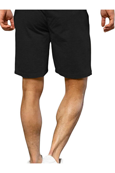 DEEPSENCE Erkek Yazlık Penye Şort Bermuda Kapri Slim Fit Jogger