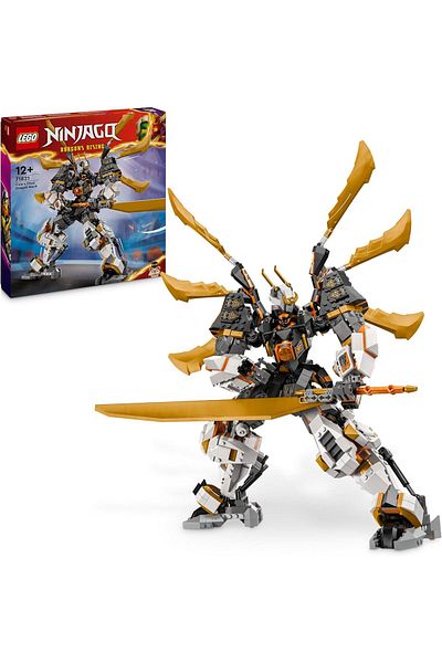 SÇHA Sçna Cole's Titan Dragon Robot 71821 – Featuring Cole Minifigure for Ages 12 and up Y