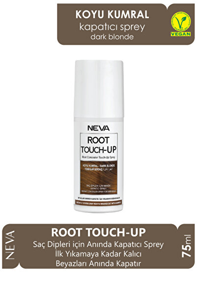 Neva Root Touch-up Saç Dipleri Için Kapatıcı Sprey Koyu Kumral 75ml