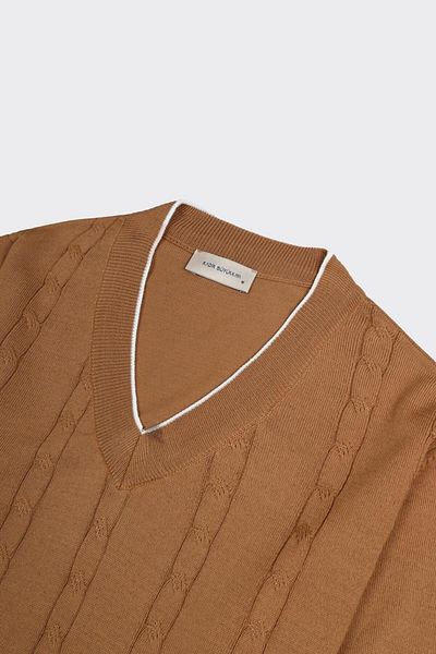 Kadir Büyükkaya Men's V-Neck Knitwear