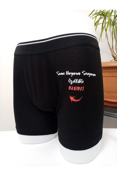 MODA Fun Funny Modal Fabric Men's Boxer Boxer Gift
