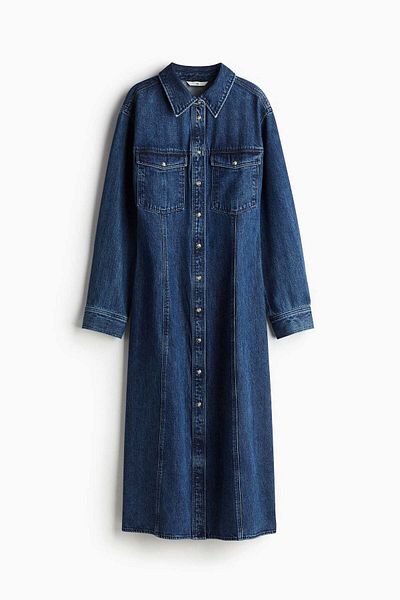 H&M Midi denim dress
