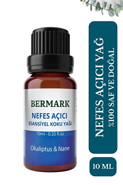 bermark Nefes Açıcı Esansiyel Uçucu Koku Yağı, Buhurdanlık Yağı, Difüzör Esan...