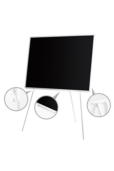 Penguen 90 cm x 120 cm Teleskopik Ayaklı Kara Tahta