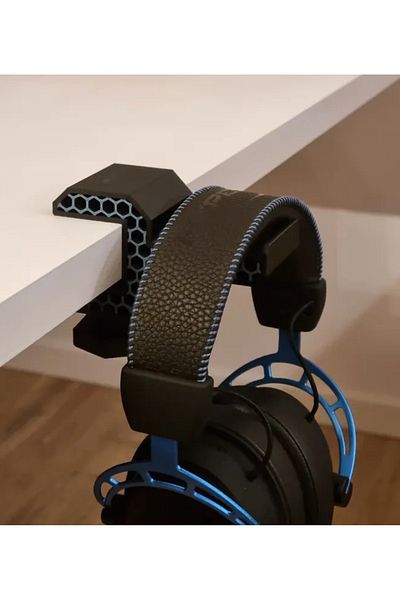 3D Brothers Hexagonal Headphone Holder for Stylish Organization