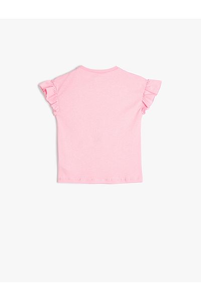 Koton Printed T-Shirt Short Sleeve Crew Neck Cotton